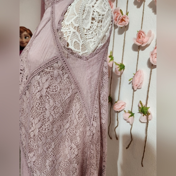 Free People One Elderberry Angel lace mini dress - Picture 6 of 6